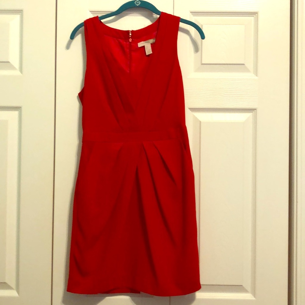 Forever 21 red wedding guest dress